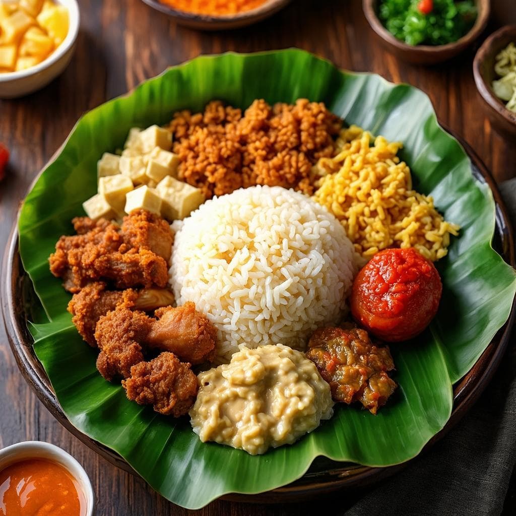 Nasi Liwet Komplit